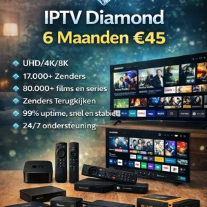 Diamond IPTV 6 Maanden Abonnement