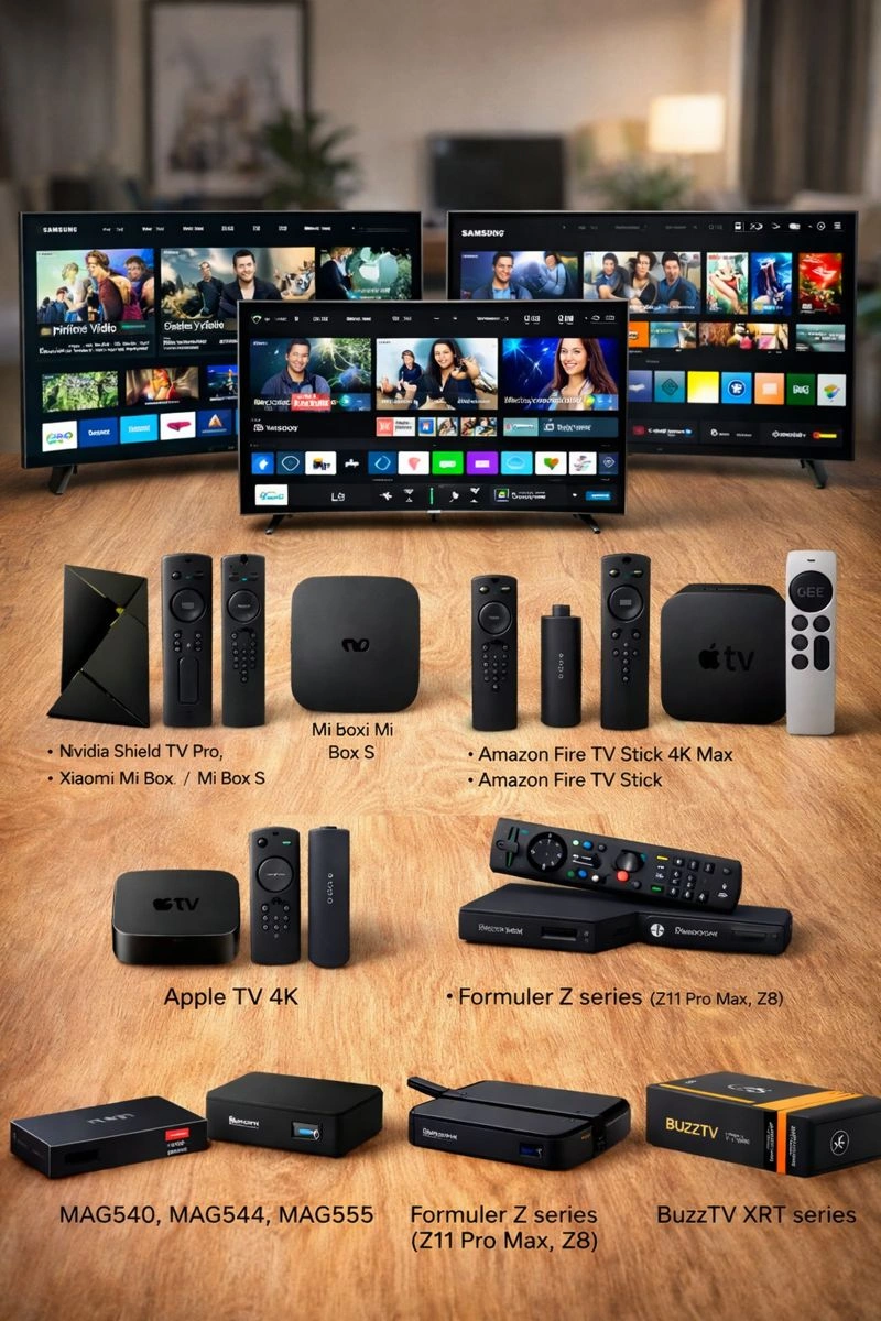 IPTV kijken op alle apparaten met IPTV abonnement Nederland