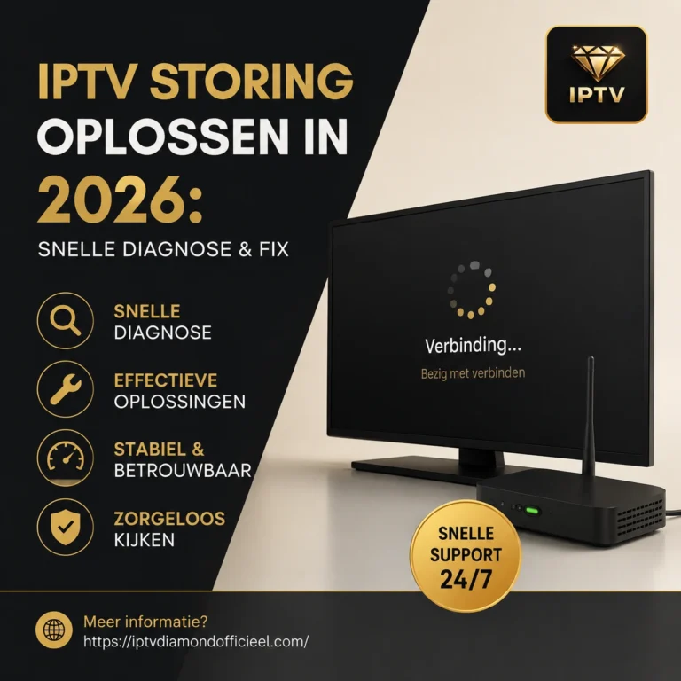 IPTV Storing? Zo Vind je in 60 Seconden de Oorzaak (en Los je het op)